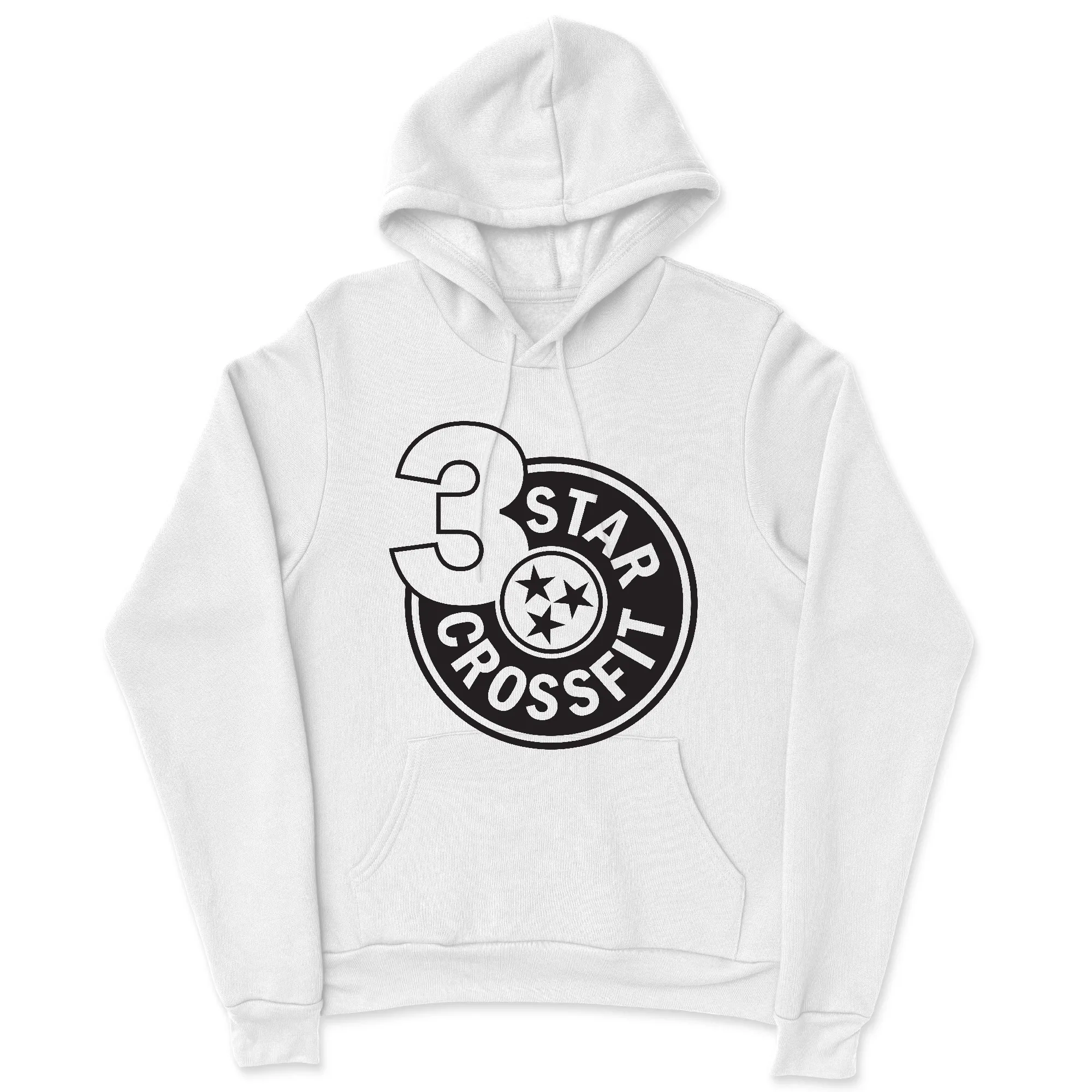 3 Star CrossFit One Color Mens - Hoodie