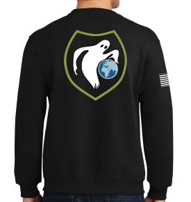 50-50 Blend Crewneck Unisex Sweatshirt. This shirt IS approved for PT.