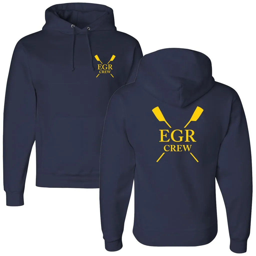 50/50 Hooded East Grand Rapids Crew Pullover Sweatshirt