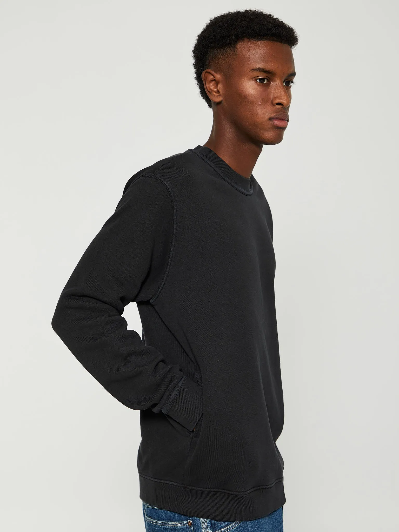 61241 Felpa Sweatshirt in Black