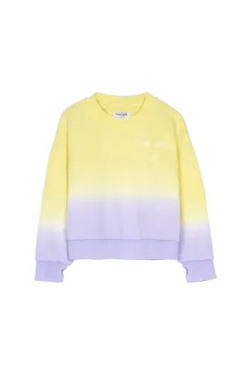 ALMA Lila Dip Dye - Crew Neck Sweatshirt