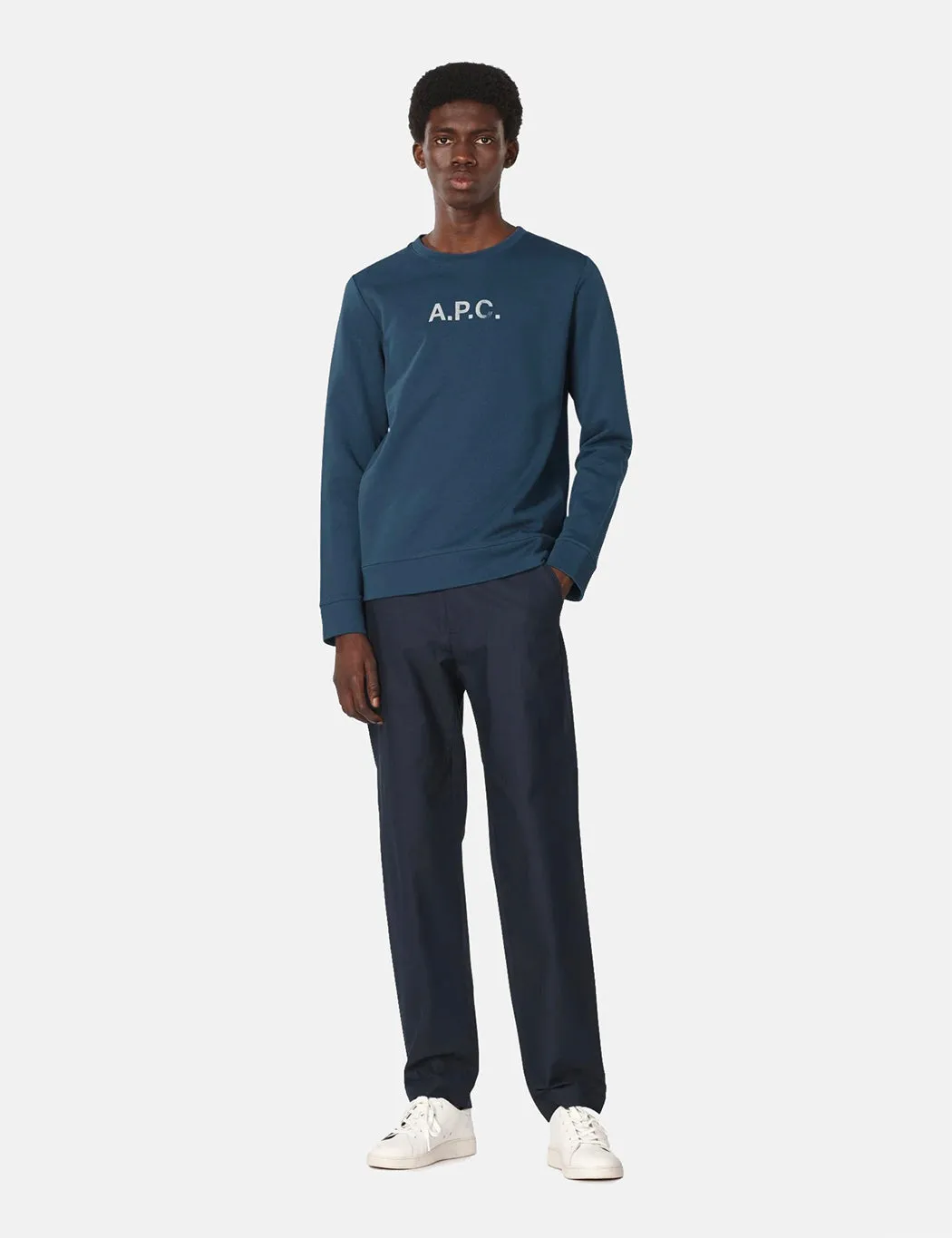 A.P.C. Stamp Sweatshirt - Blue