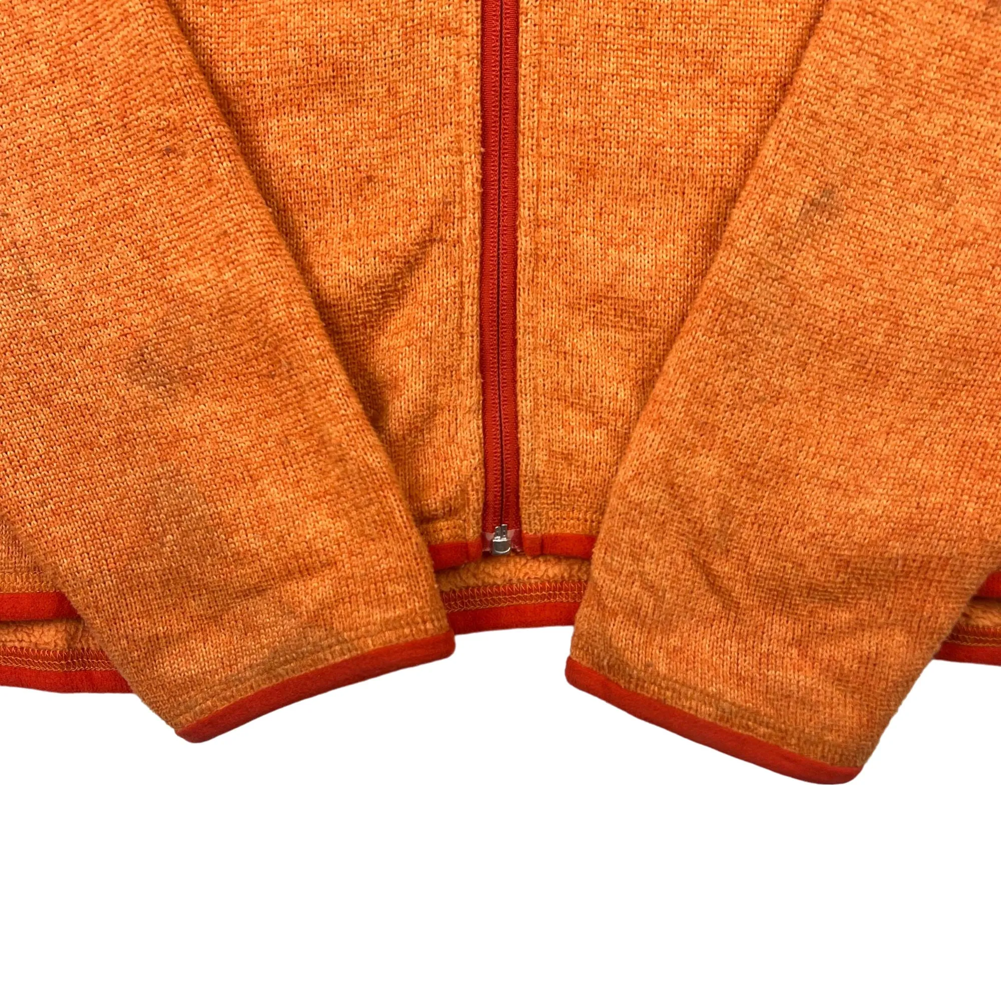 Arc'teryx Zip-Up Polartec Hooded Fleece Orange