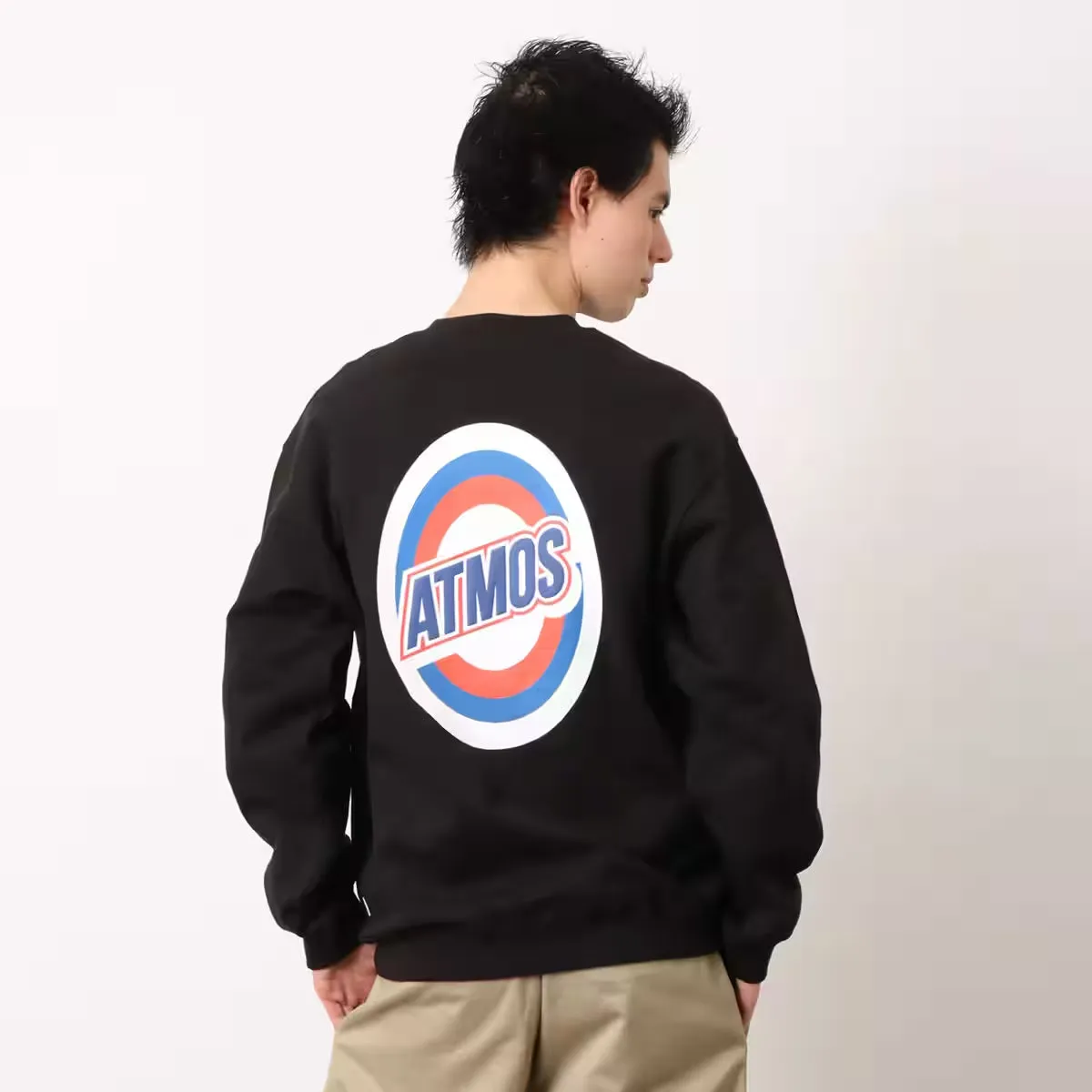 ATMOS CIRCLE GRADIENT LOGO SWEATSHIRT