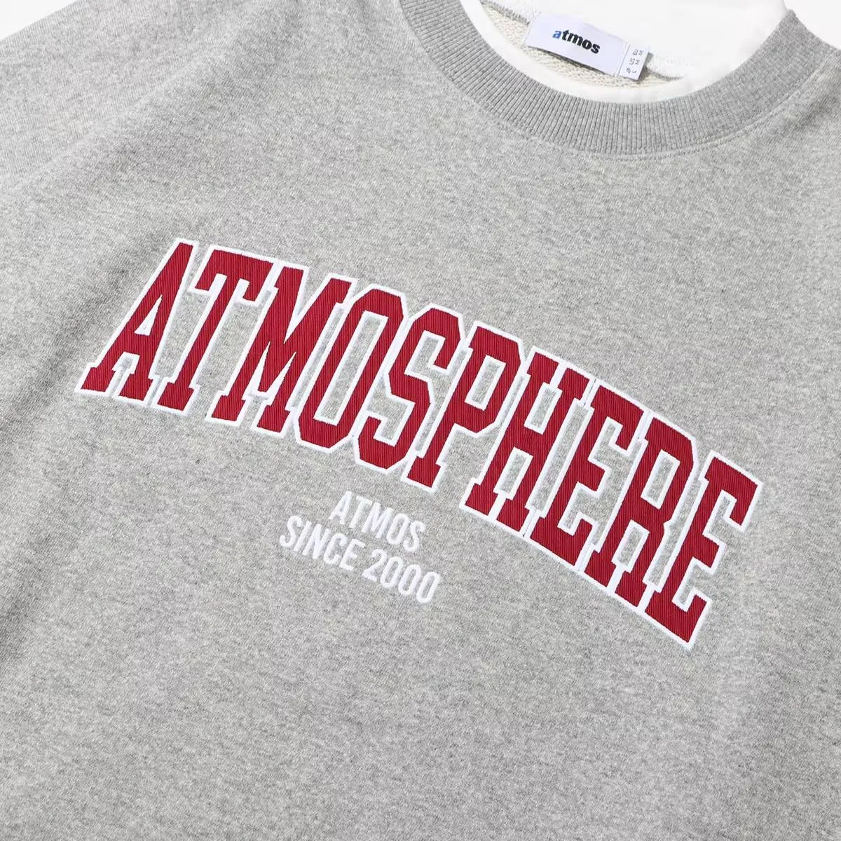 ATMOS VINTAGE COLLEGE LOGO SWEATSHIRT