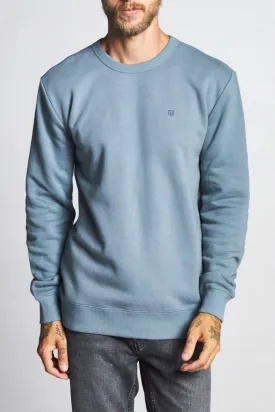 B-Shield Crew Fleece - Blue Haze