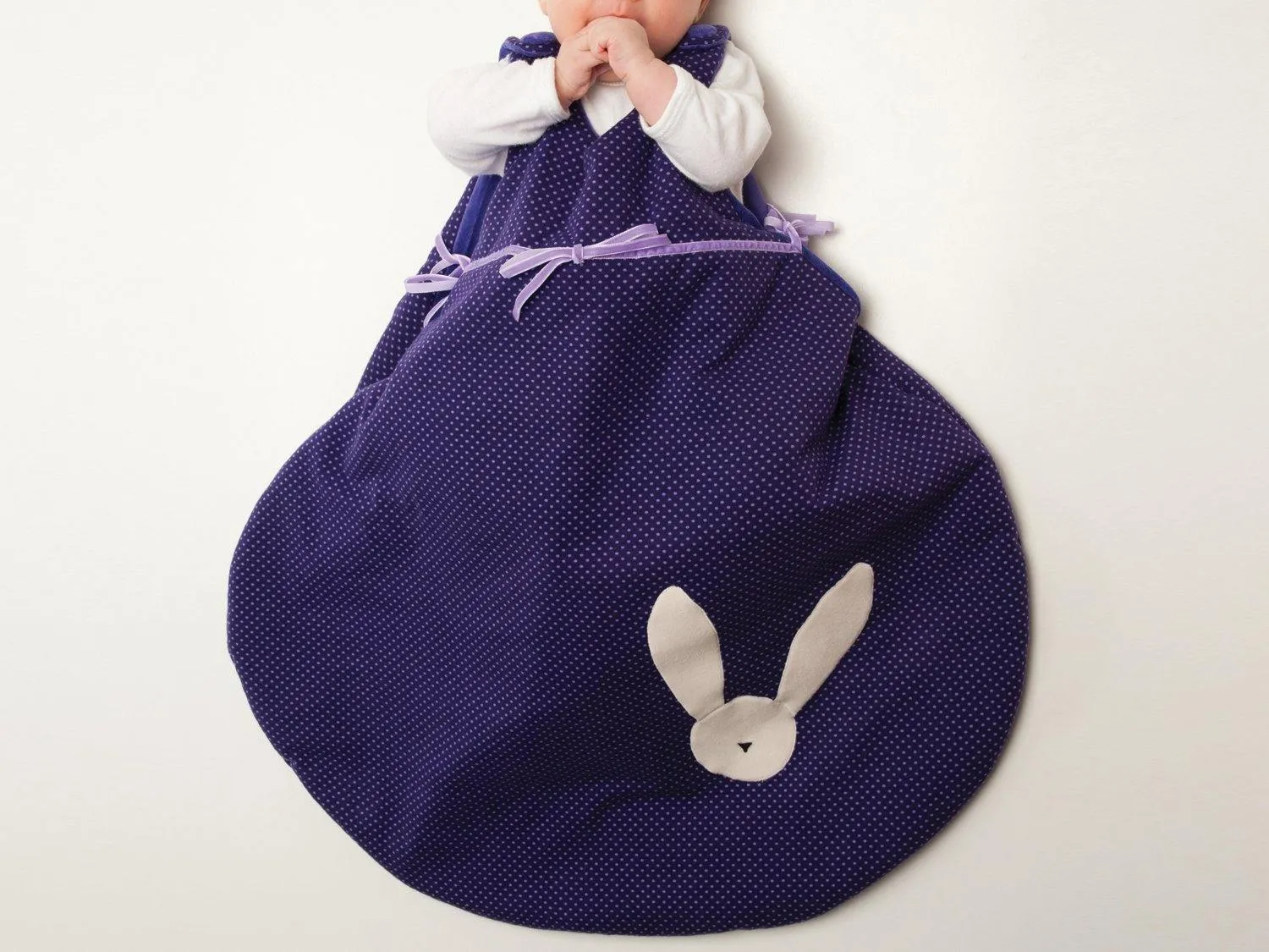 Baby sleep sack sewing pattern ebook pdf with bunny toy TONDO   TONDINO