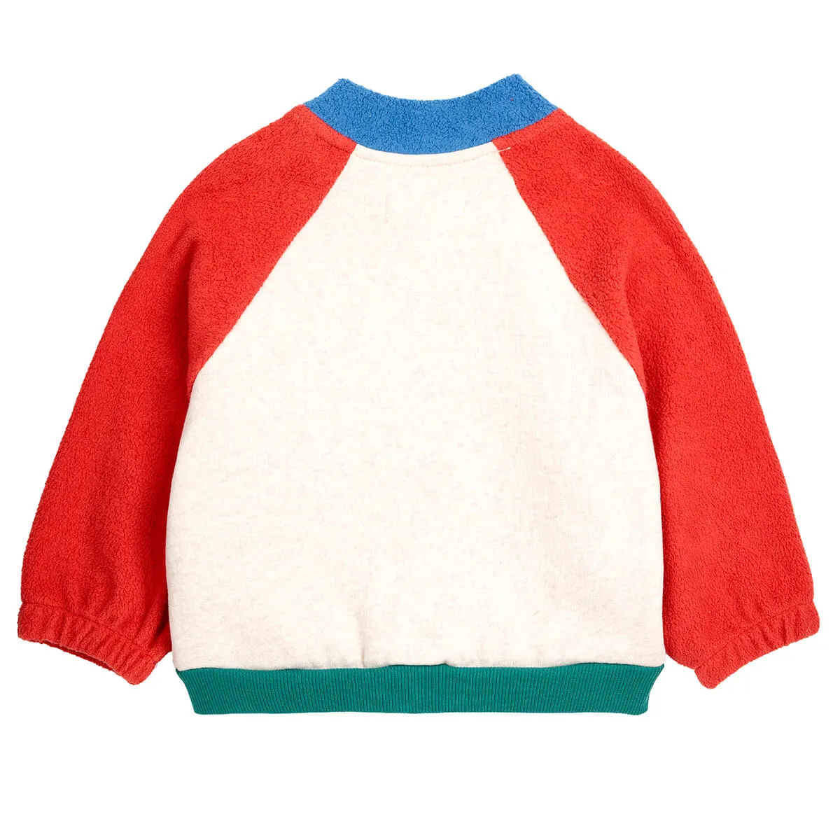 B.C Colour Block Zipped Baby Sweatshirt by Bobo Choses