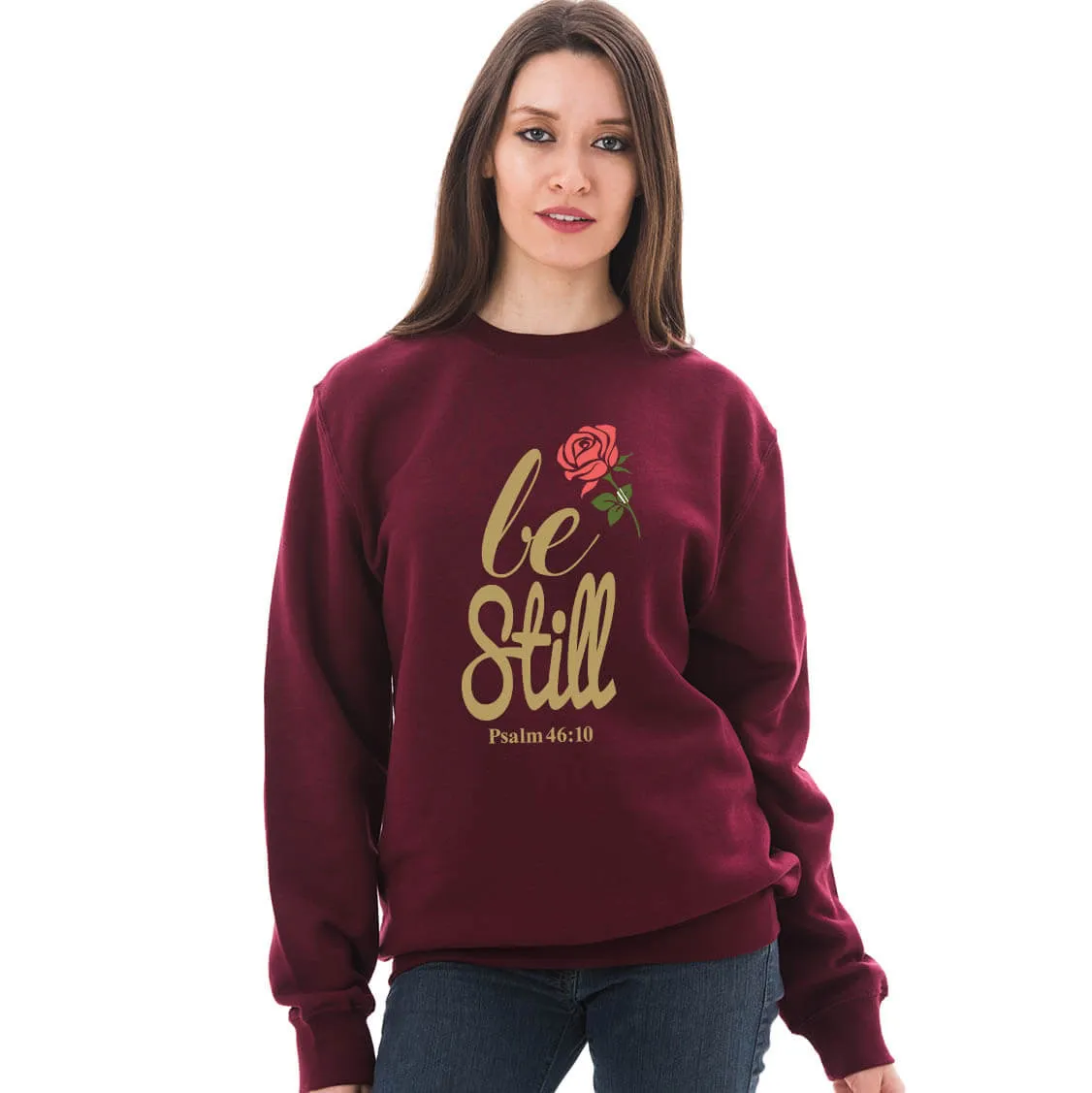 Be Still Crewneck Sweatshirt