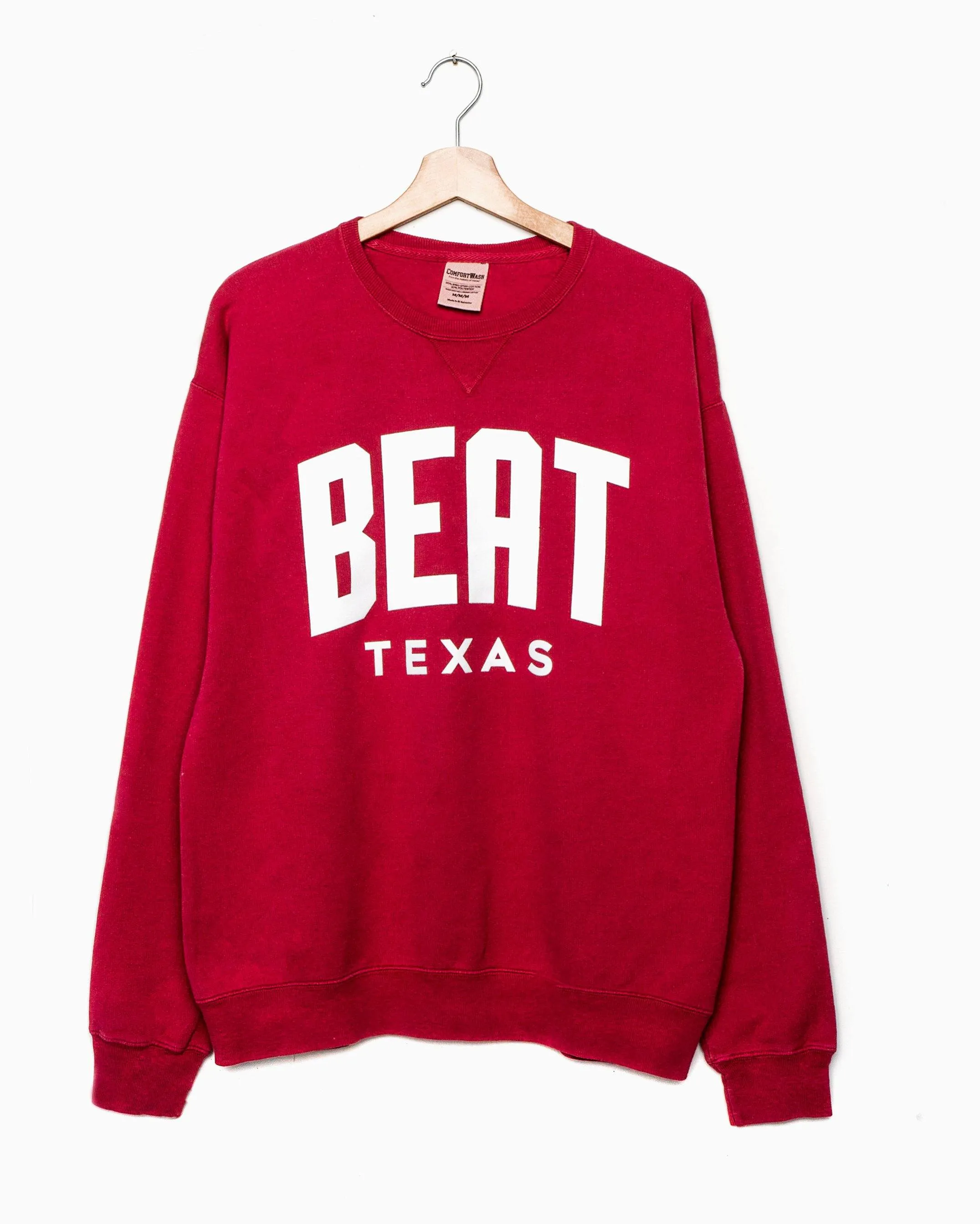 Beat Texas Gault Crimson Sweatshirt