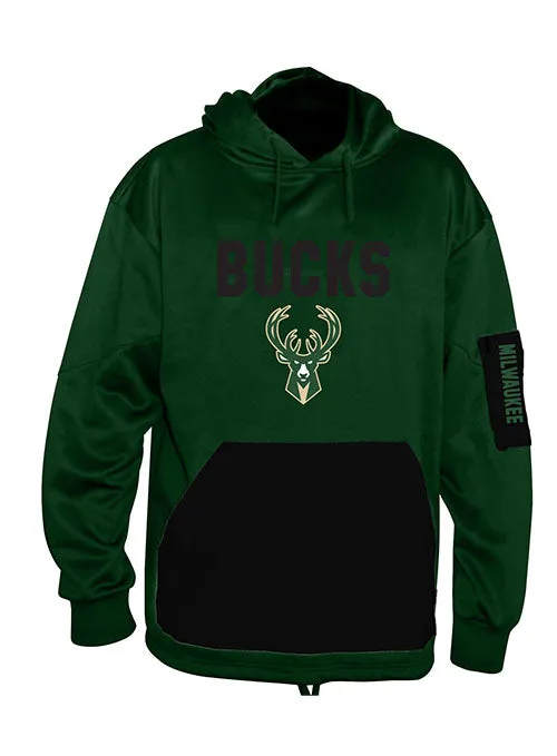 Big & Tall Fanatics Fear The Deer 2 Pockets Milwaukee Bucks Hooded Sweatshirt