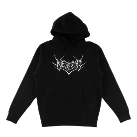 Big Splinter Printed Pullover Hoodie - Black/White