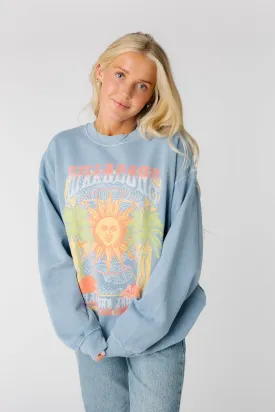 Billabong Ride In Sweatshirt - Blue