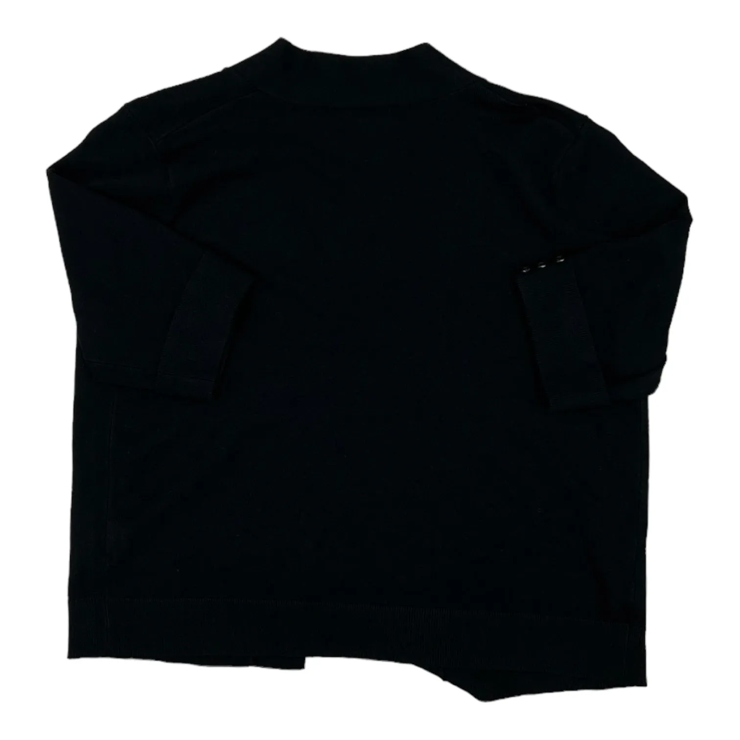 BLACK CARDIGAN by CABLE AND GAUGE Size:XL