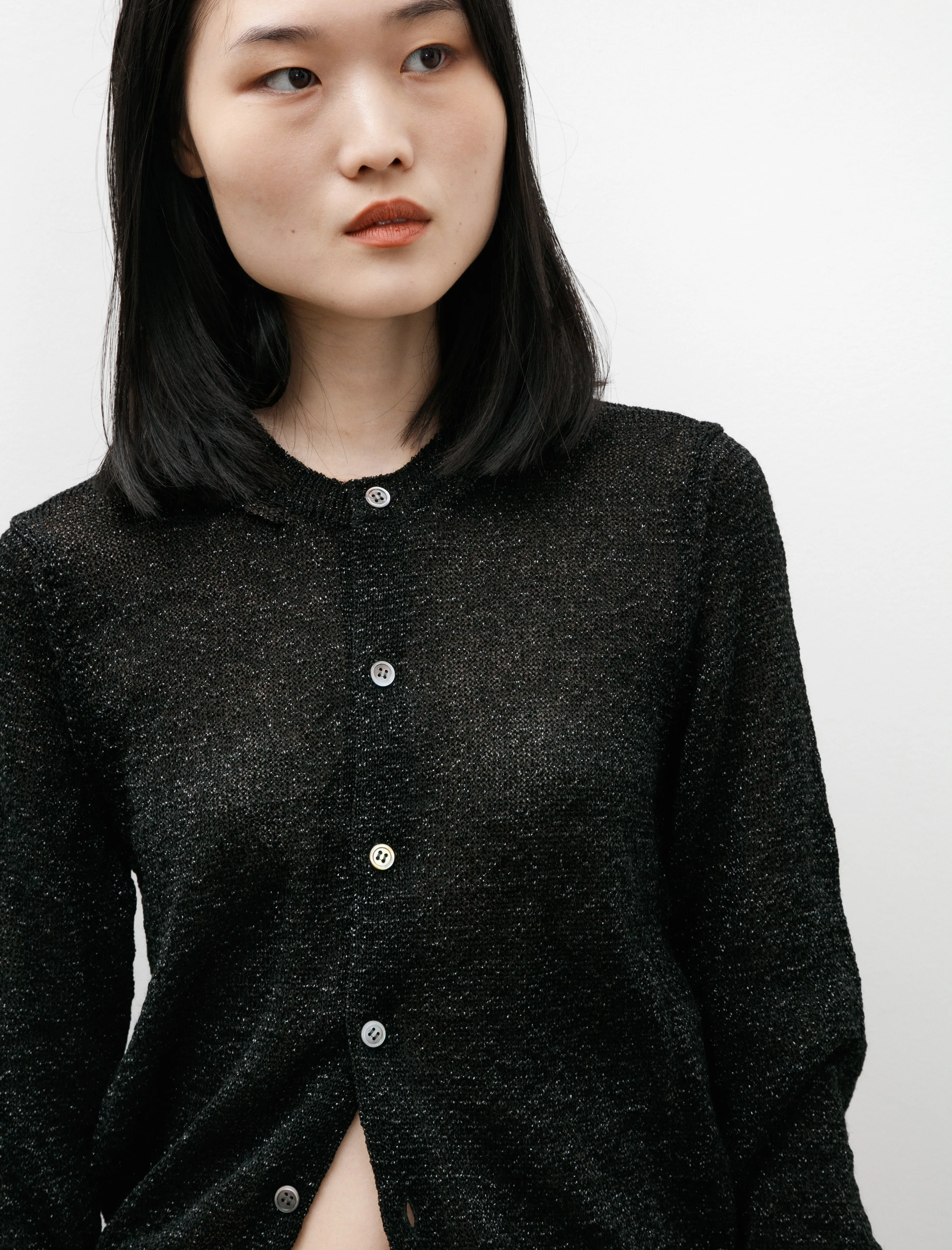 Black Stardust Cardigan