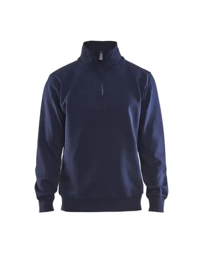 Blaklader Half Zip College Jersey Sweatshirt - 3365