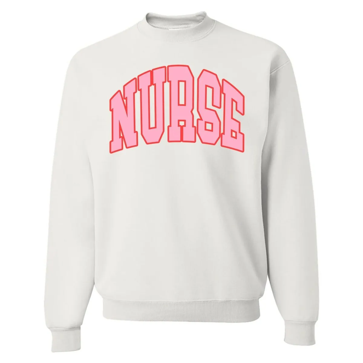 'Block Nurse' Crewneck Sweatshirt