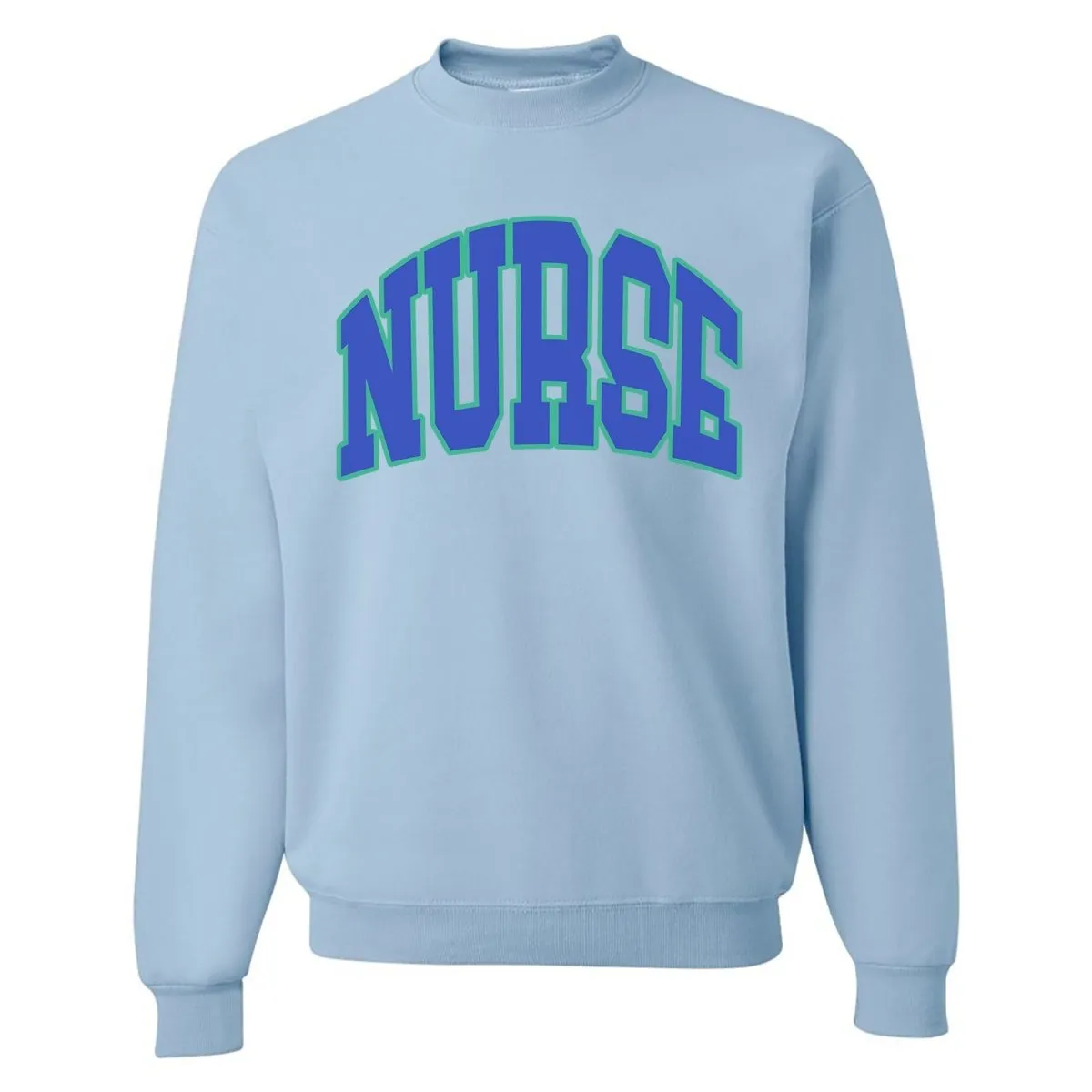 'Block Nurse' Crewneck Sweatshirt