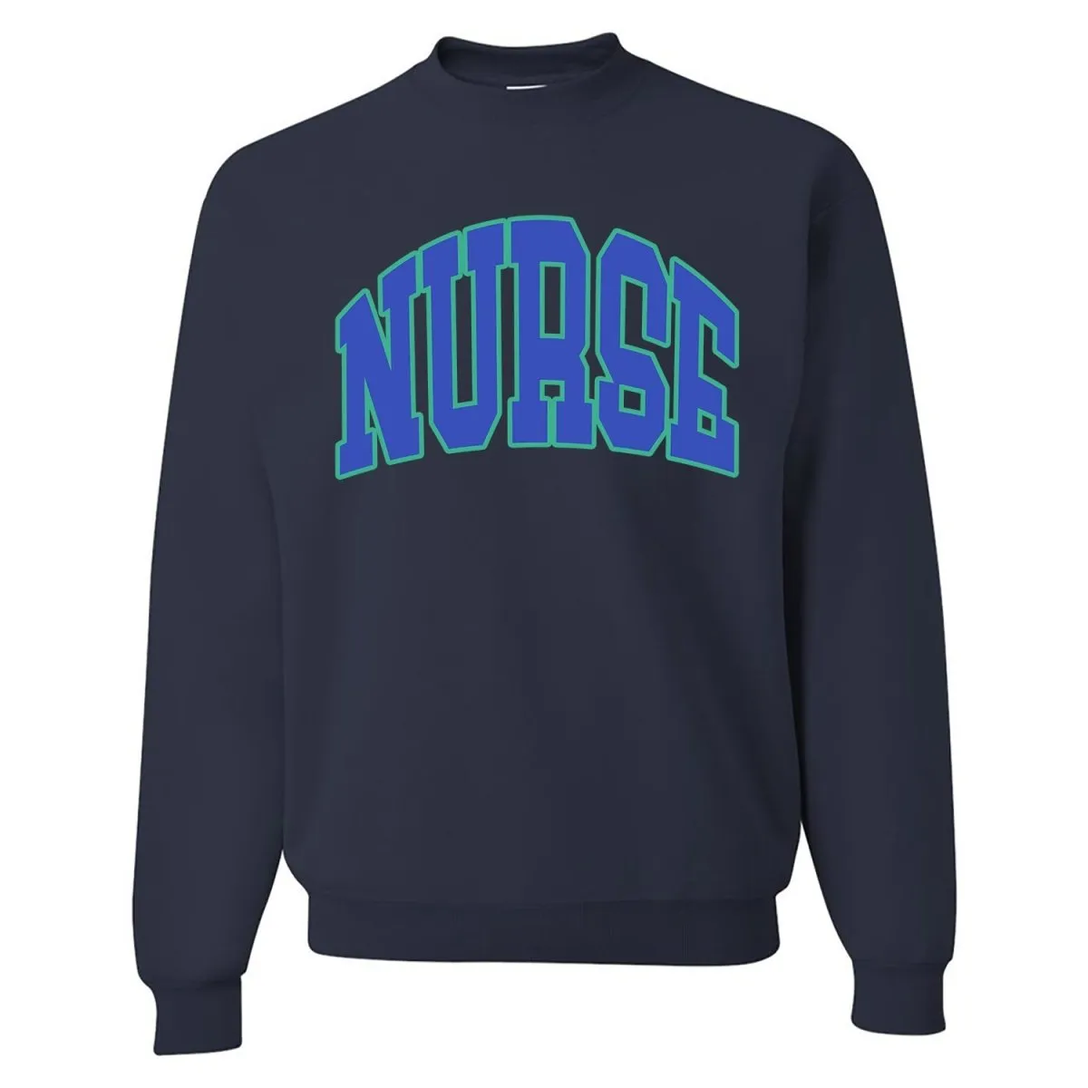 'Block Nurse' Crewneck Sweatshirt