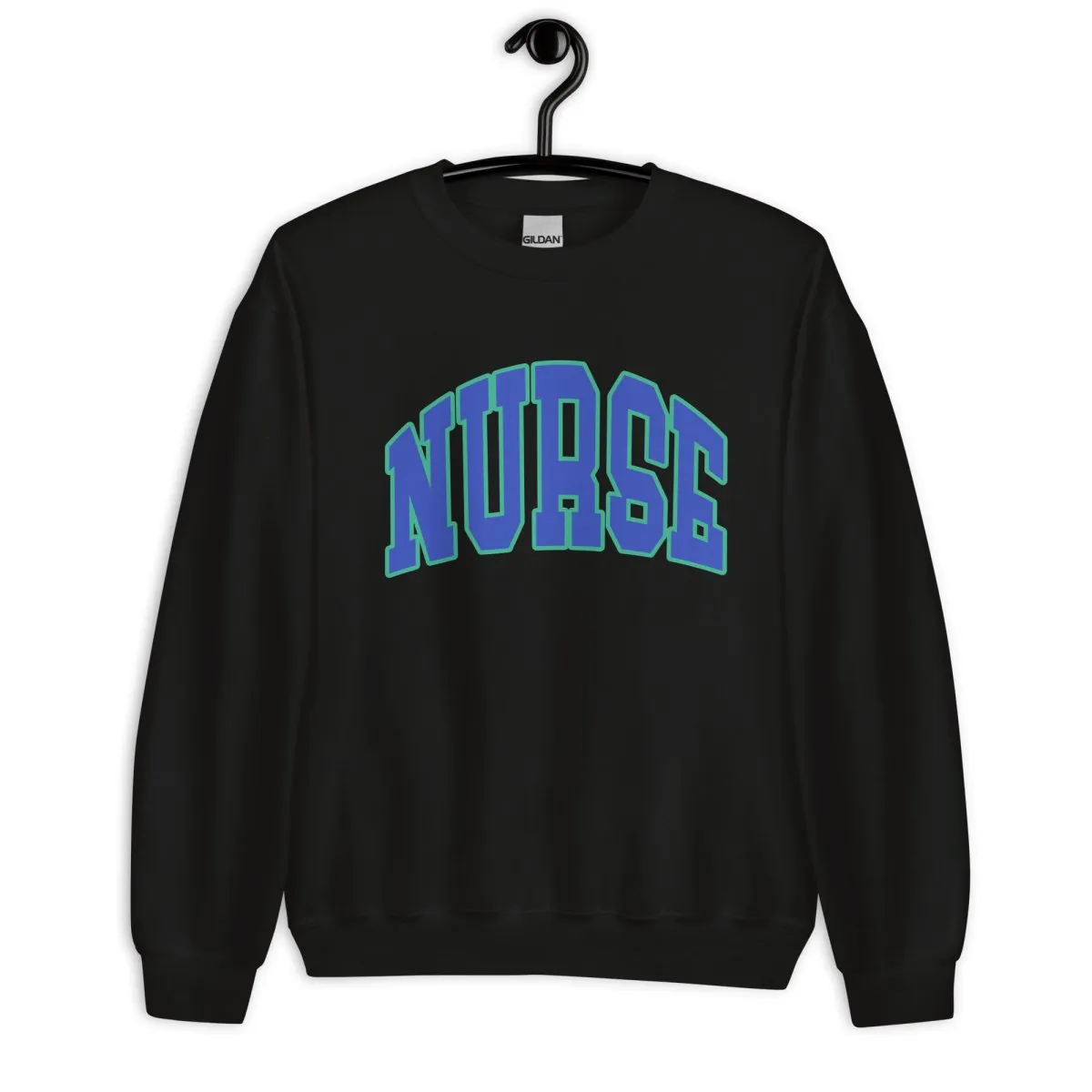 'Block Nurse' Crewneck Sweatshirt