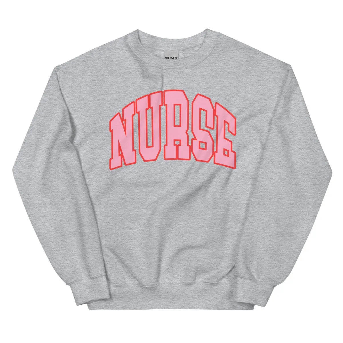 'Block Nurse' Crewneck Sweatshirt