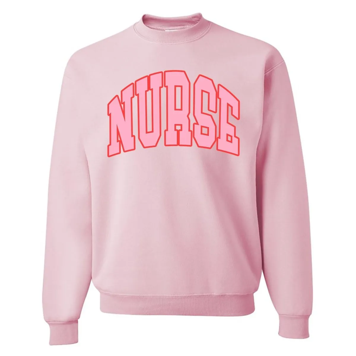 'Block Nurse' Crewneck Sweatshirt