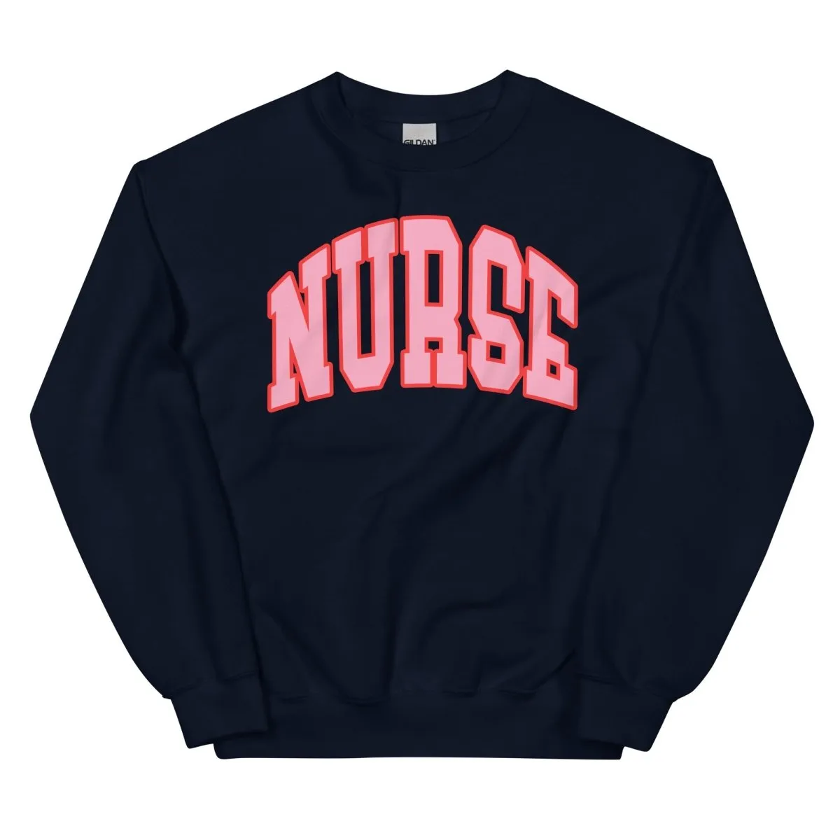 'Block Nurse' Crewneck Sweatshirt