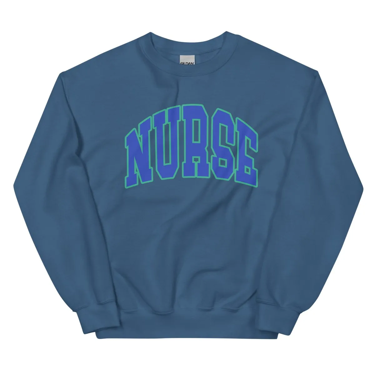 'Block Nurse' Crewneck Sweatshirt