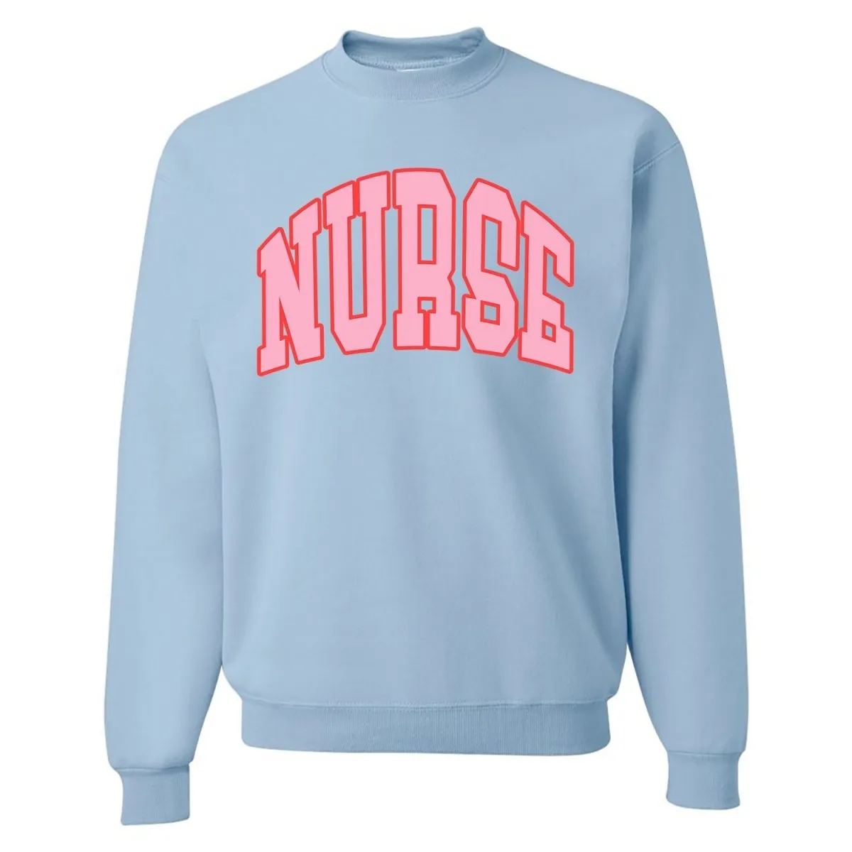 'Block Nurse' Crewneck Sweatshirt