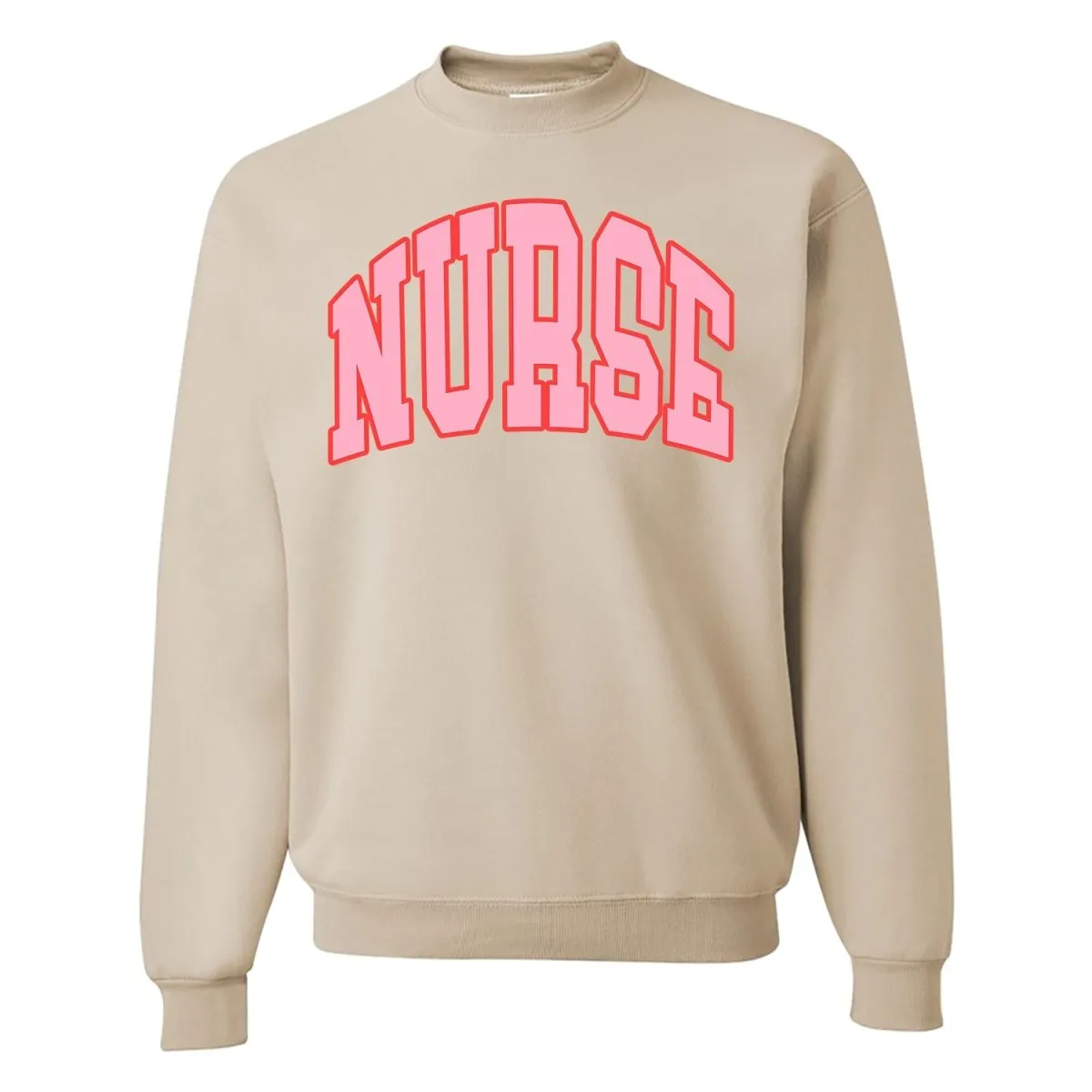 'Block Nurse' Crewneck Sweatshirt