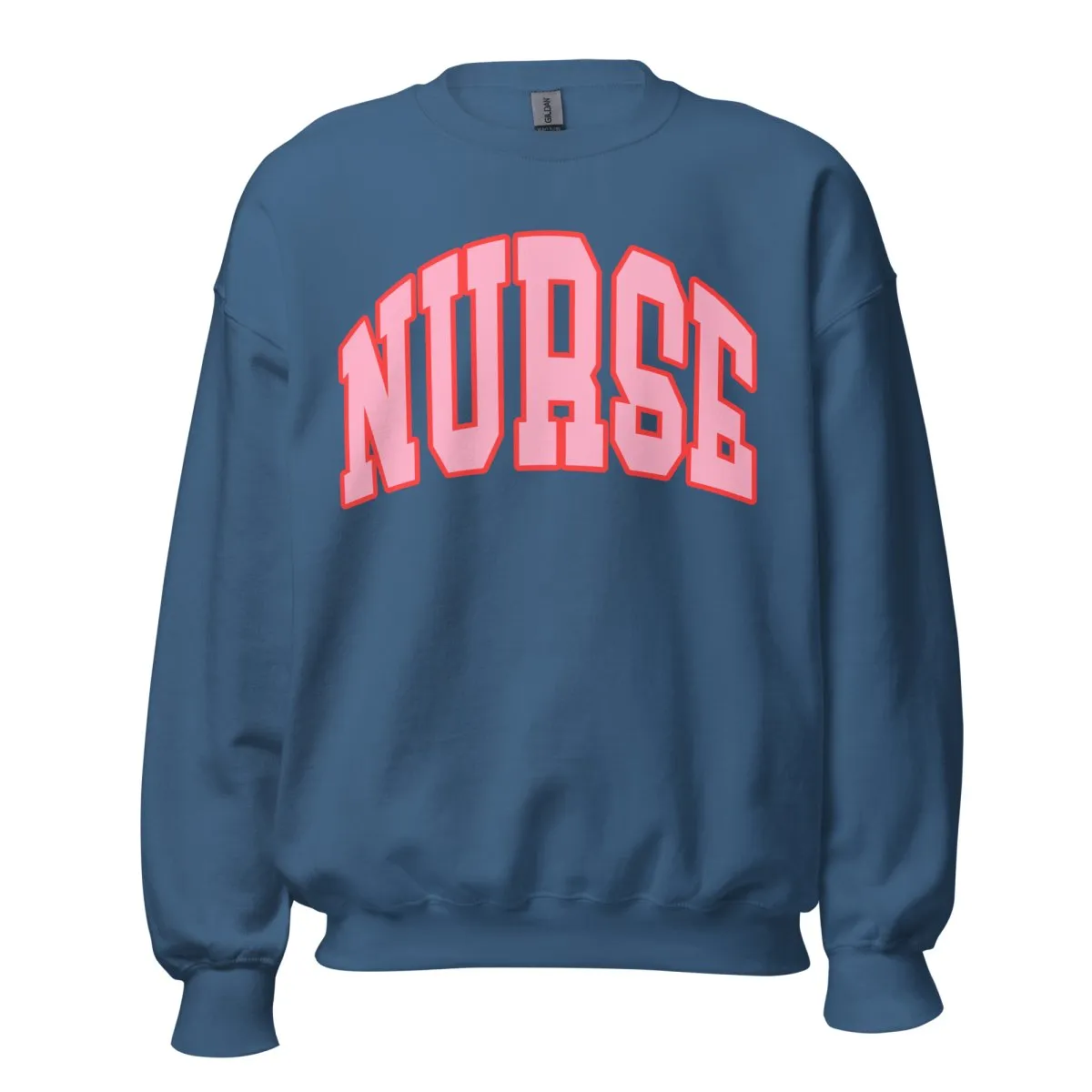 'Block Nurse' Crewneck Sweatshirt