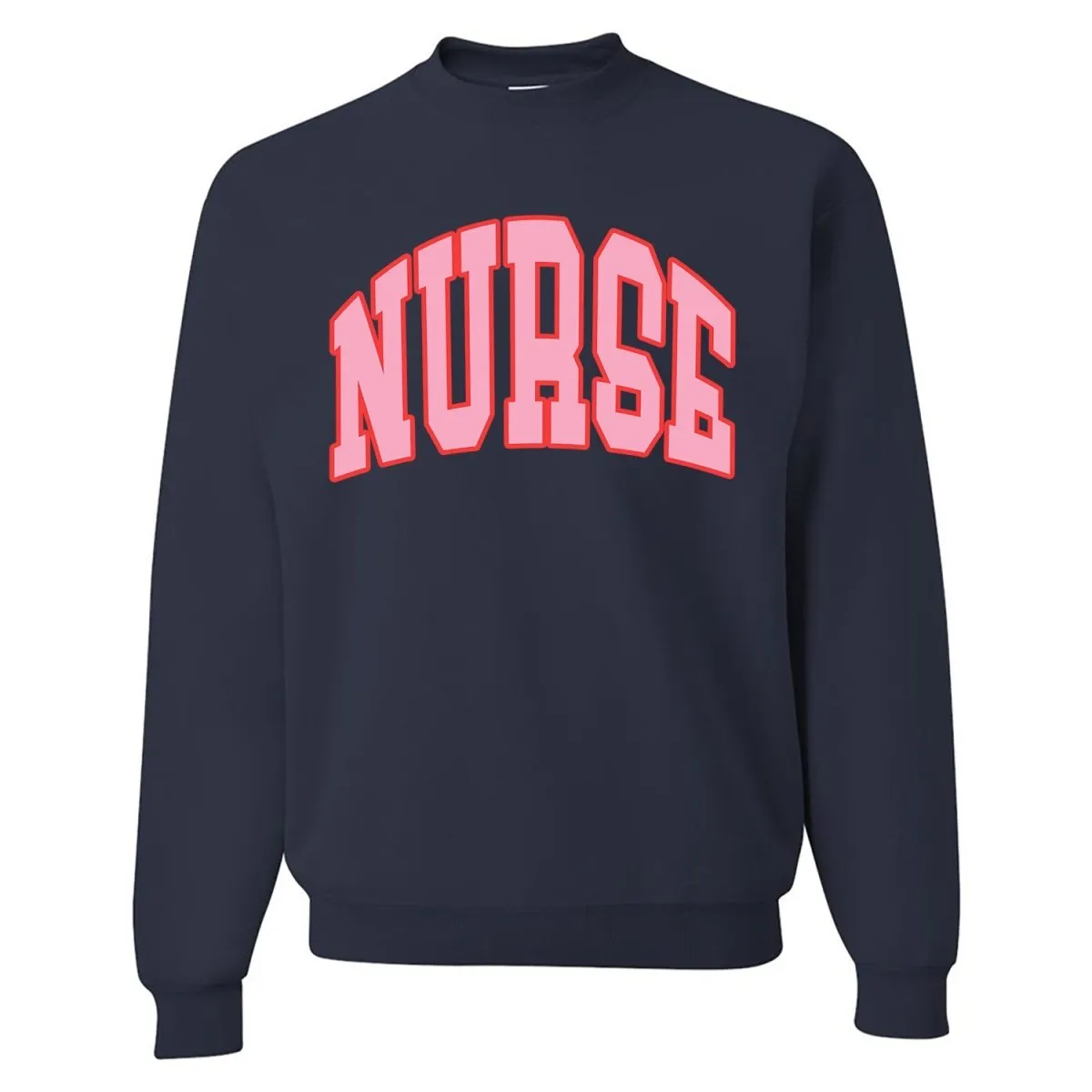 'Block Nurse' Crewneck Sweatshirt