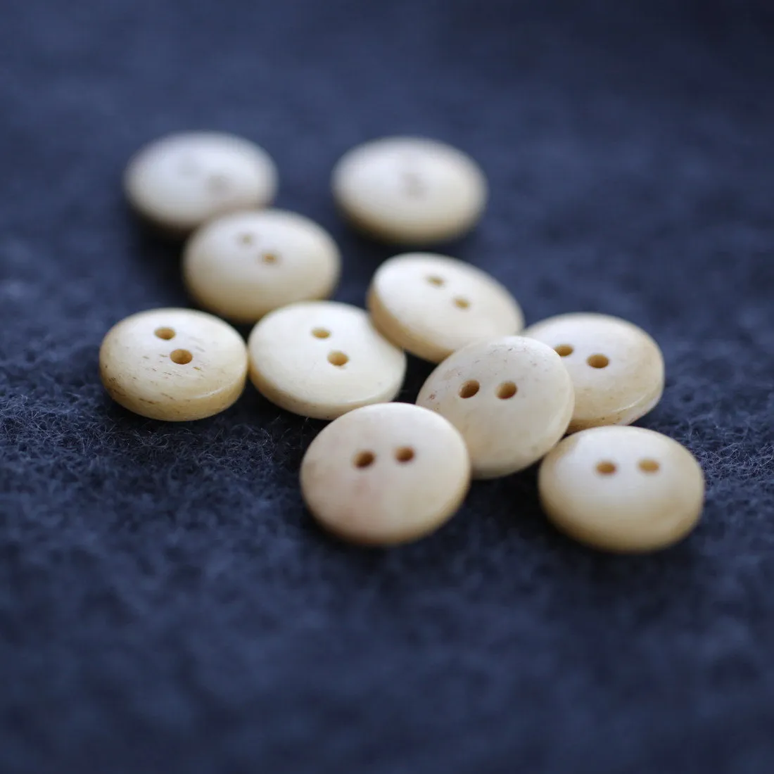 Bone Buttons Pack of 10