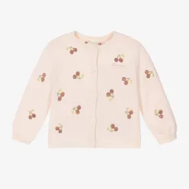 Bonpoint Baby Girl Pink Claudie Cardigan