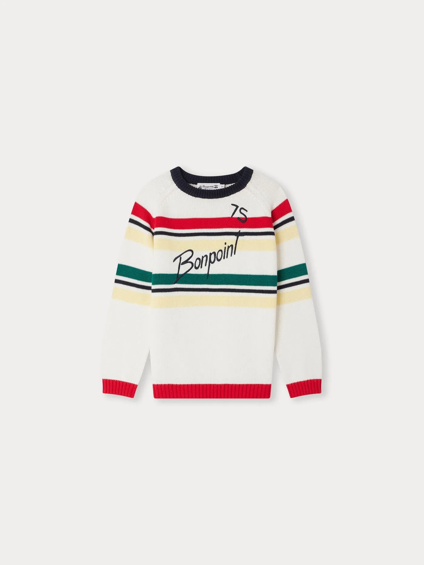 Bonpoint Boy Ivory Florencio Sweater