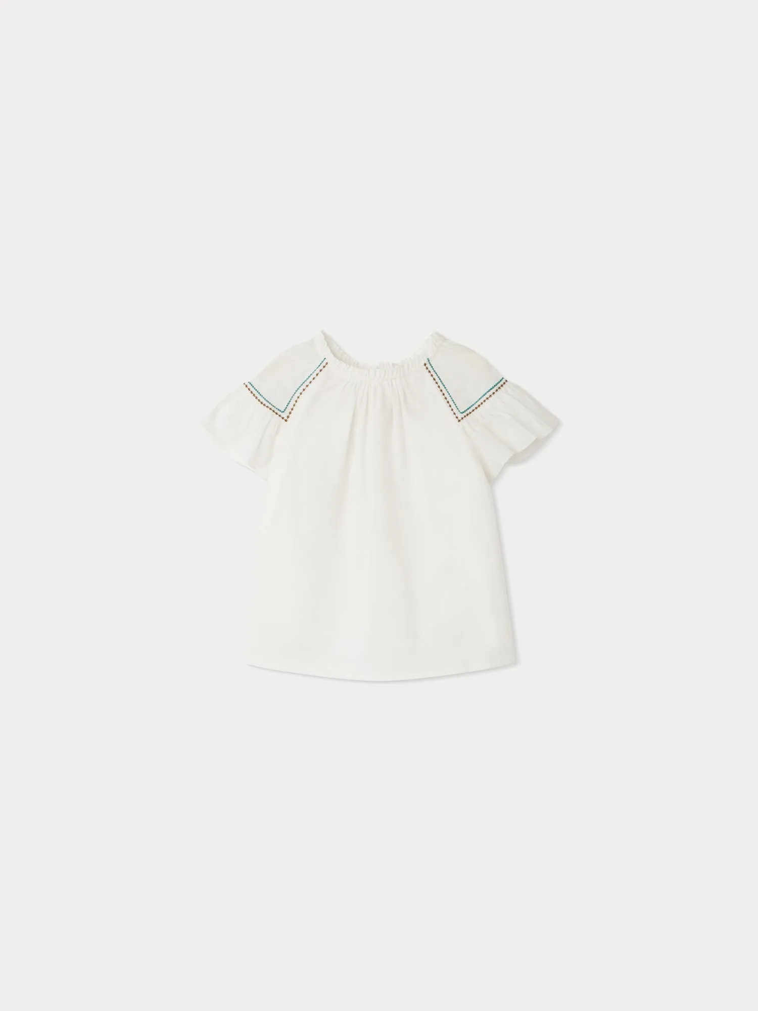 Bonpoint Cinzia Blouse milk white