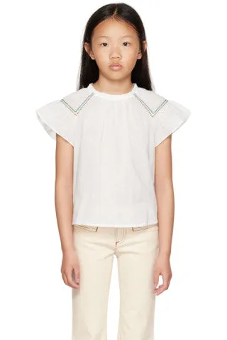 Bonpoint Cinzia Blouse milk white