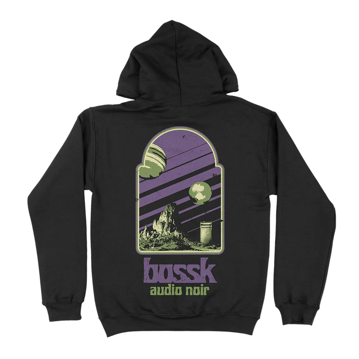 Bossk “Audio Noir” Black Hooded Sweatshirt