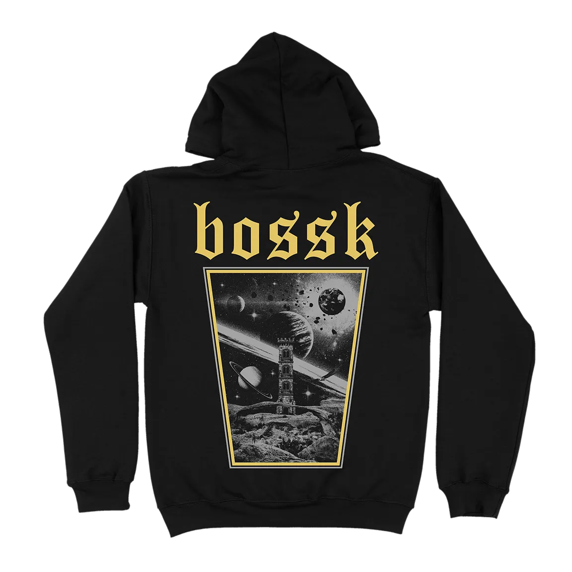 Bossk "Cosmos" Black Hooded Sweatshirt