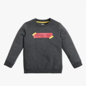 Boys Regular Fit Printed Sweat Tees