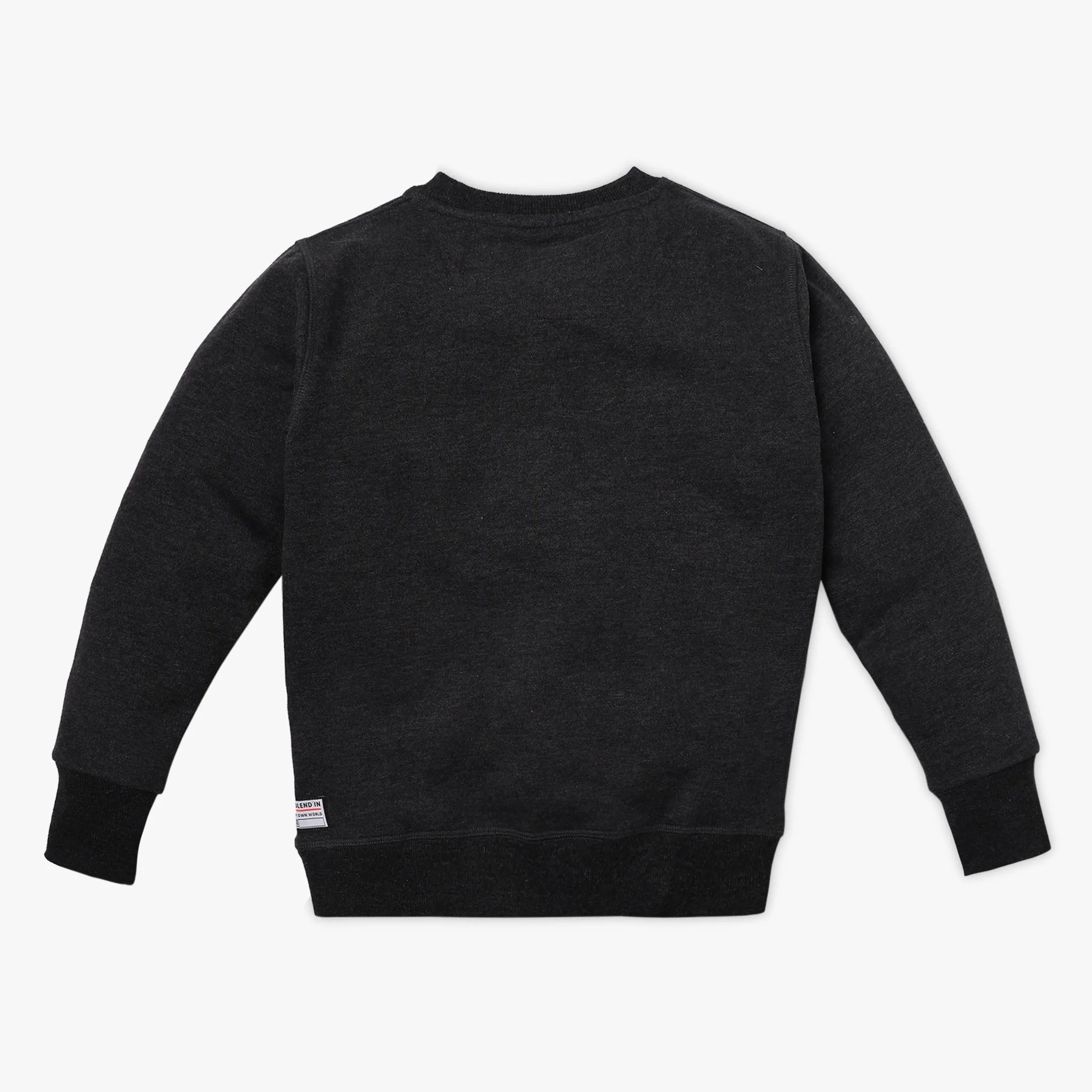 Boy's Regular Fit Solid Sweat Tees