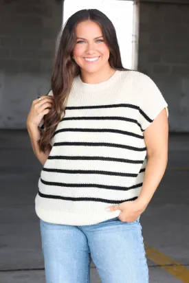 Bria Stripe Sweater