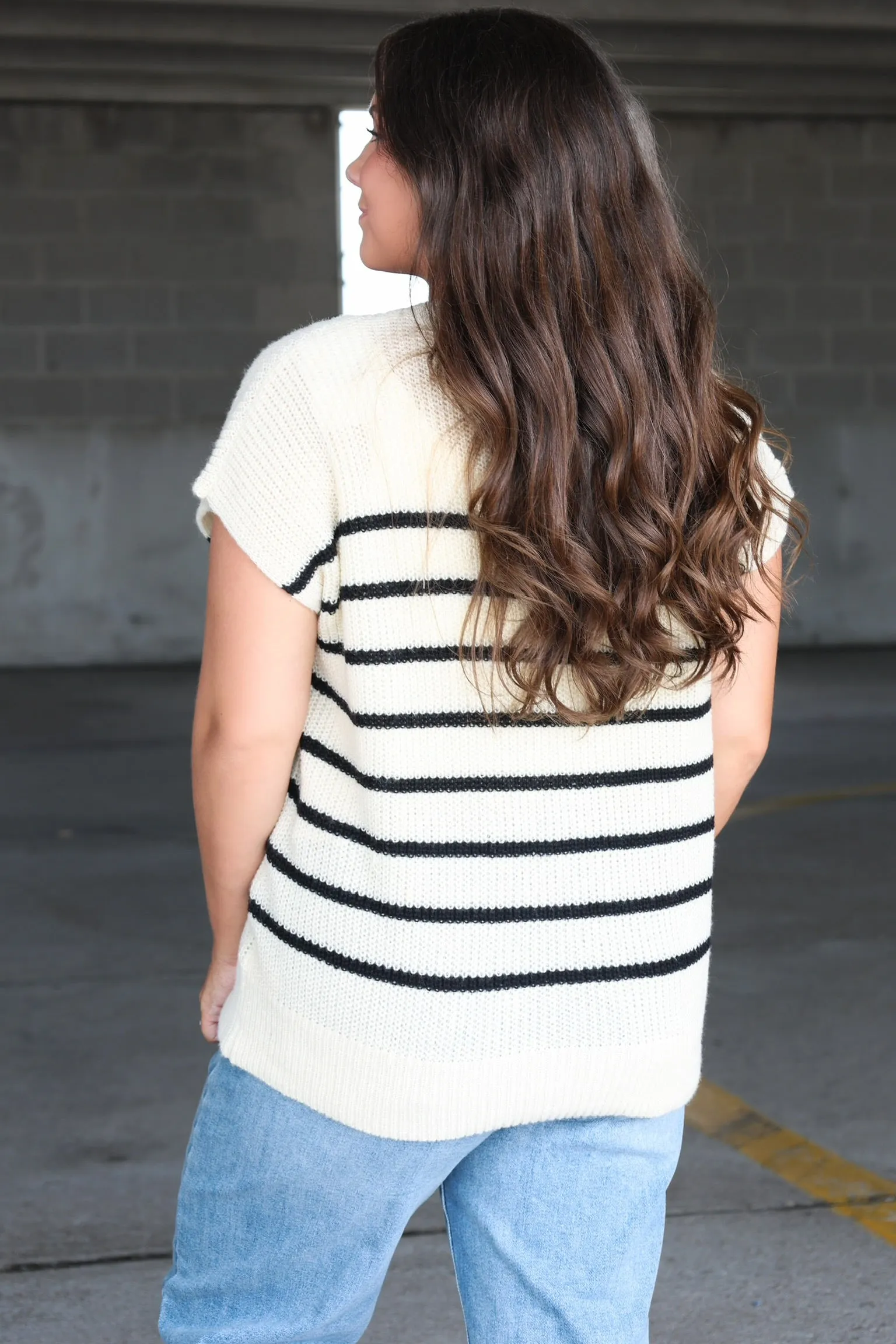 Bria Stripe Sweater