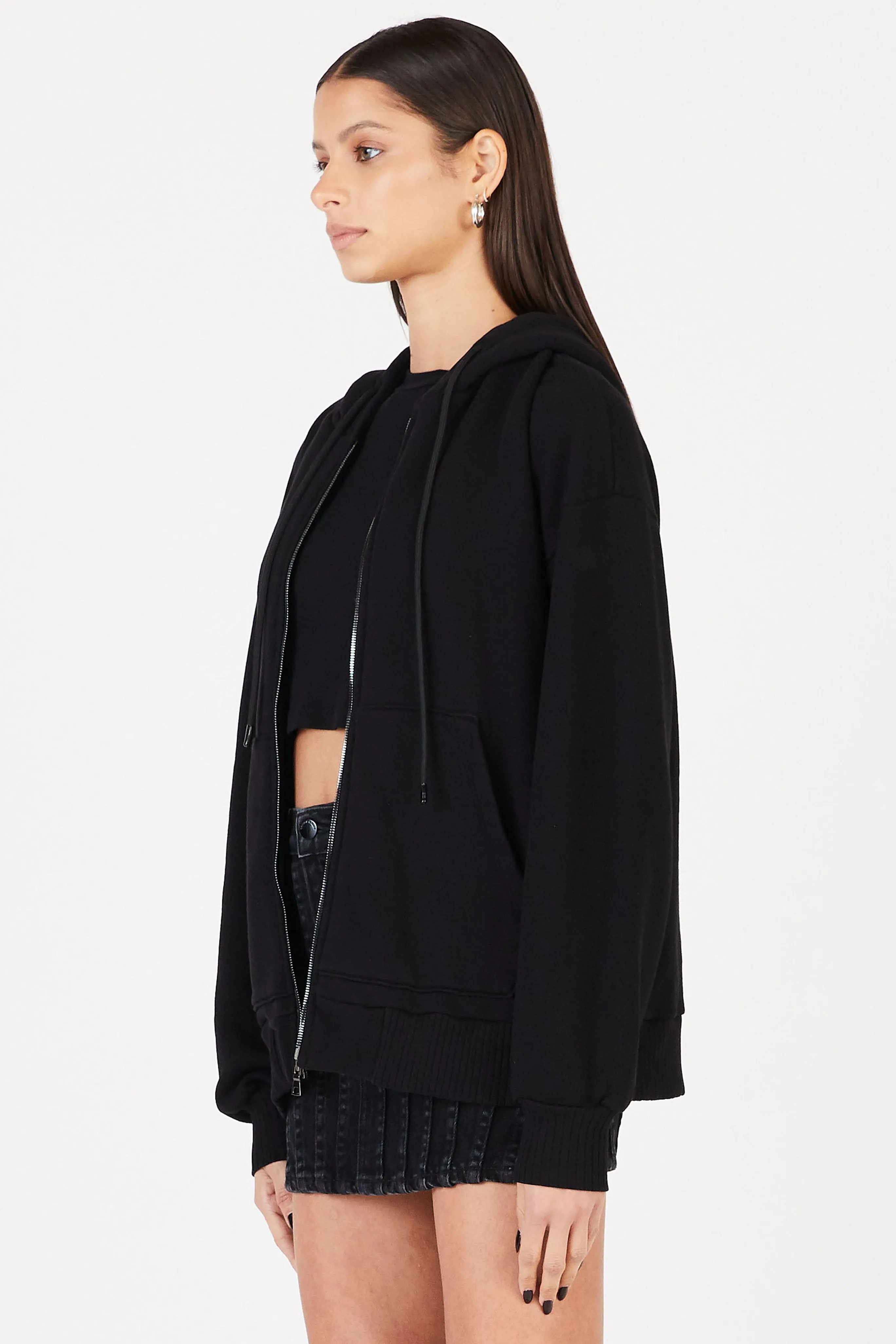 Brooklyn Oversized Zip Hoodie