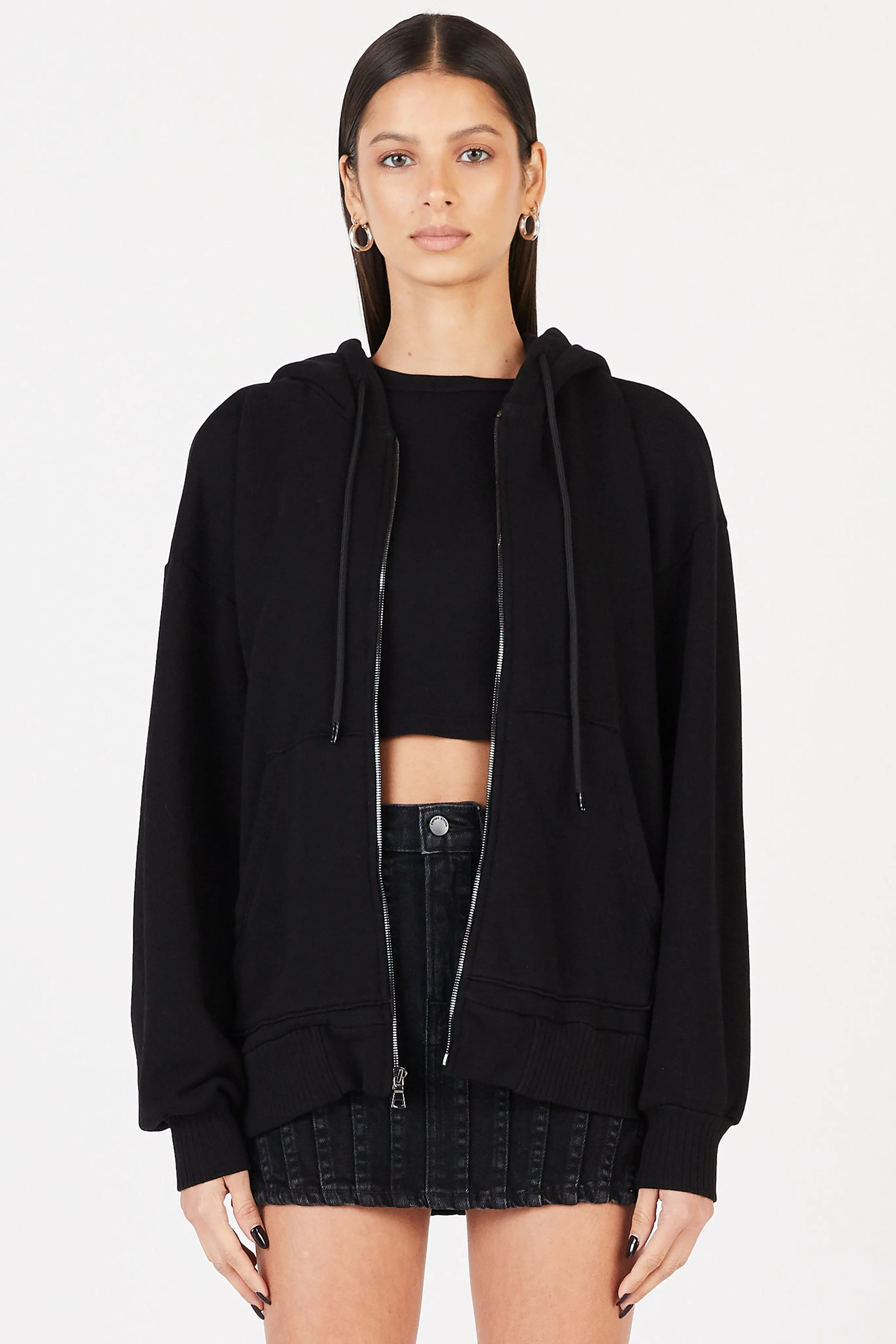 Brooklyn Oversized Zip Hoodie