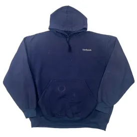 Carhartt Navy Blue Hooded Sweatshirt