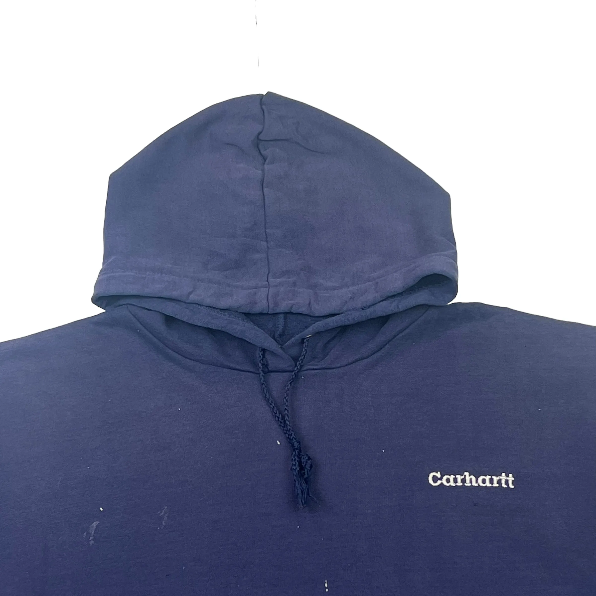 Carhartt Navy Blue Hooded Sweatshirt