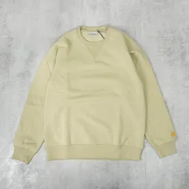 Carhartt WIP Chase Sweatshirt - Agave / Gold