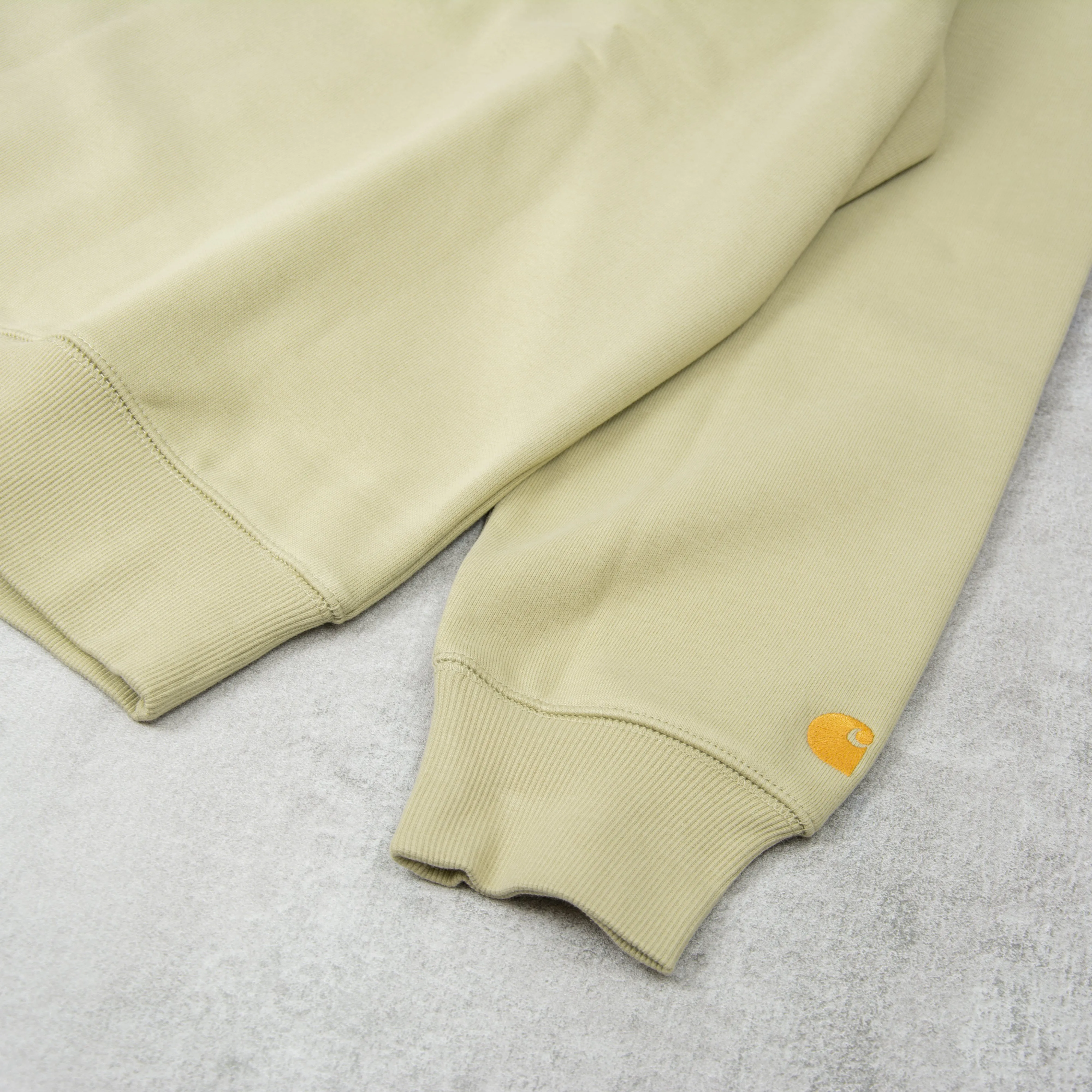 Carhartt WIP Chase Sweatshirt - Agave / Gold