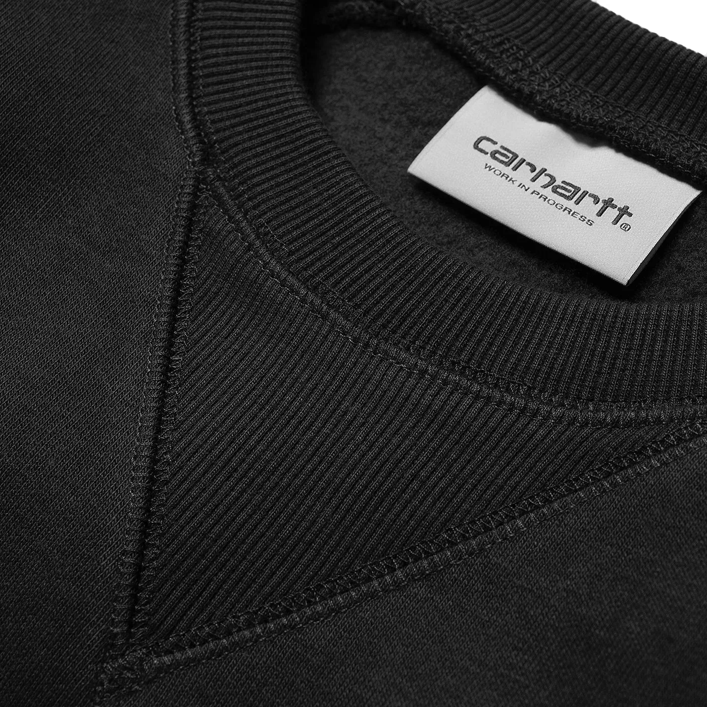 Carhartt WIP Chase Sweatshirt - Black / Gold